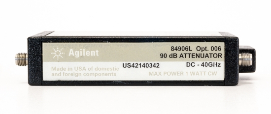 HP Agilent Keysight 84906L Programmable Step Attenuator DC to 40 GHz 0 to 90 dB 10 dB Steps